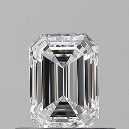 Diament szlif szmaragdowy, 0.5ct, VVS2, E, GIA 6531388581